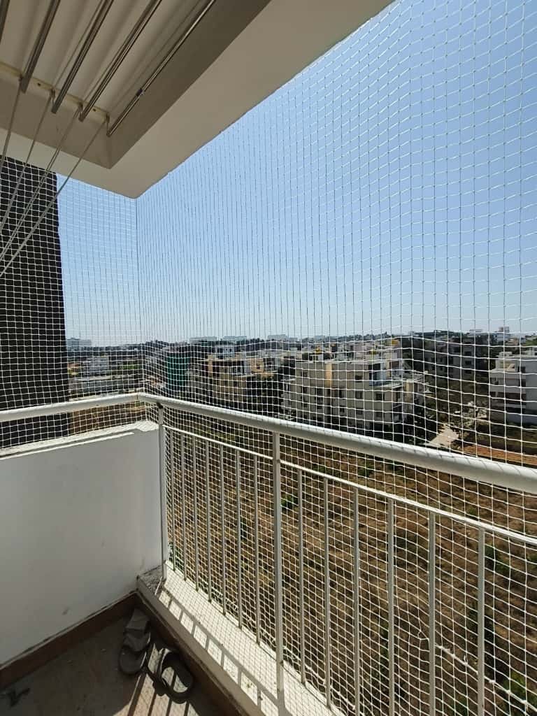 Anti Bird Nets Installed in Bangalore Apartments