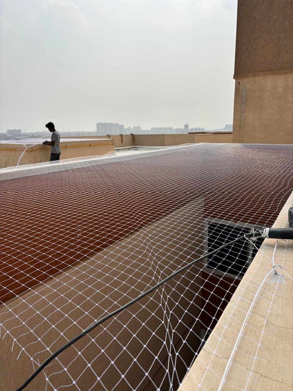 Duct area safety nets in Whitefield Bangalore
